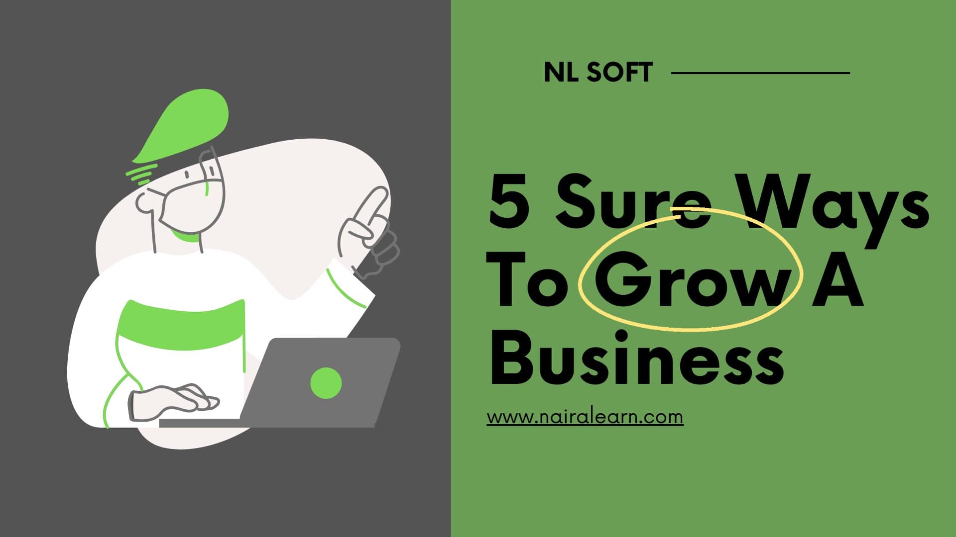5 Sure Ways To Grow A Business