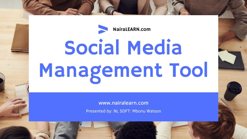 Social Media Management Tool
