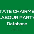 STATE CHAIRMEN LABOUR PARTY Database