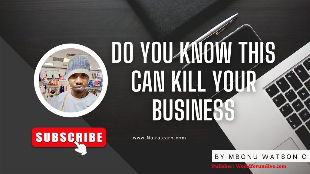 Do You Know This Can Kill Your Business