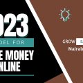 Model For Making Money Online In 2023