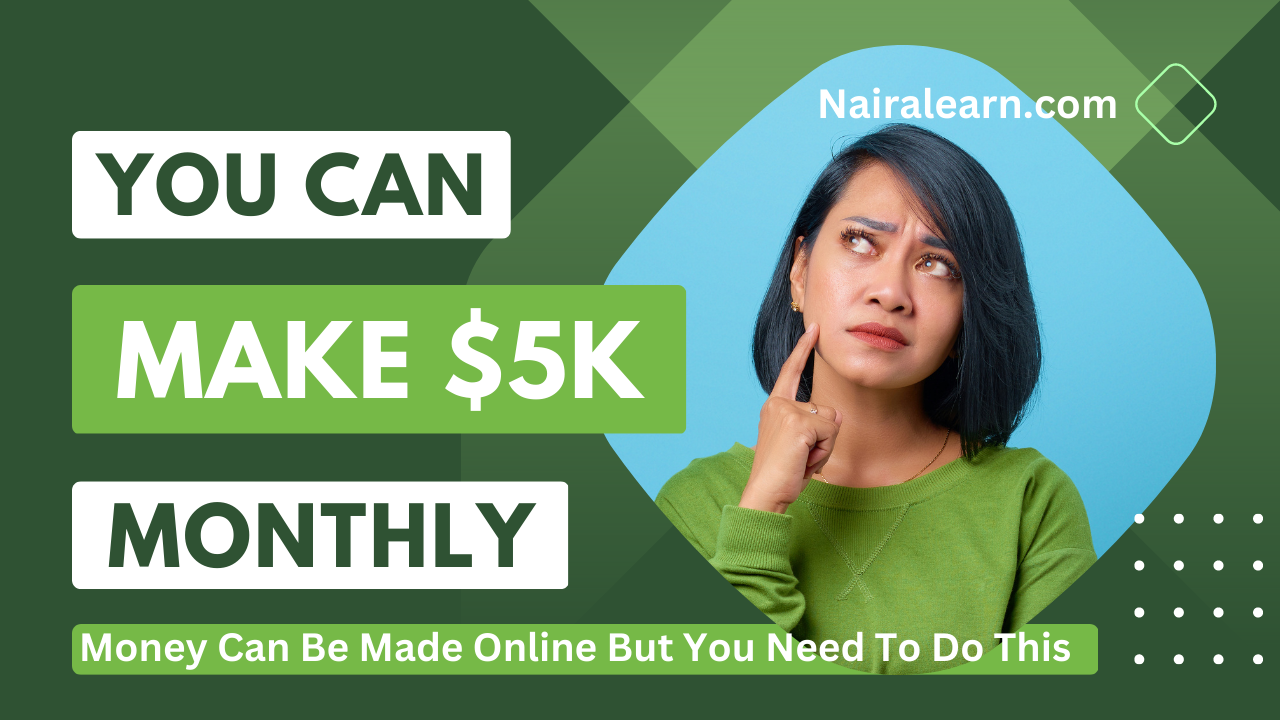 Money Can Be Made Online